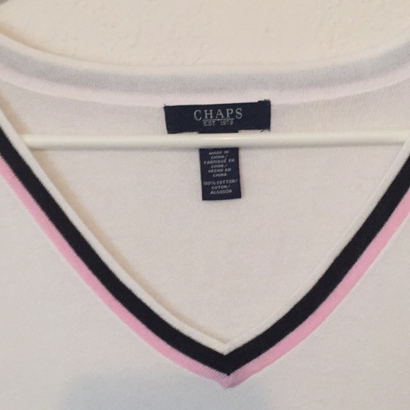 Women’s V- Neck Chaps Top - Picture 2 of 3